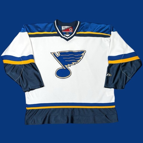 Pro Player Other - Vintage 90s St. Louis Blues Pro Player NHL Hockey Jersey White